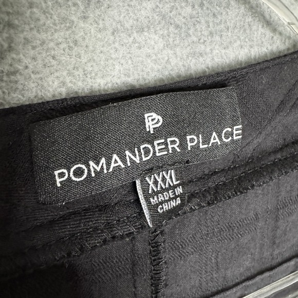 Pomander Place Tuckernuck Black Carolina Caftan Dress Maxi Swim CoverUp XXXL 3XL - Picture 8 of 11